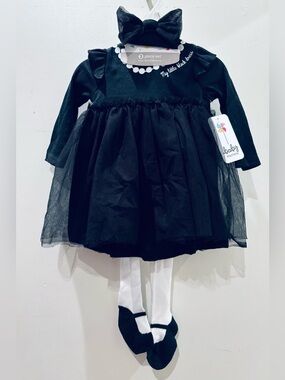 Baby Starters “My Little Black Dress” 3-Piece Set/Size: 12M